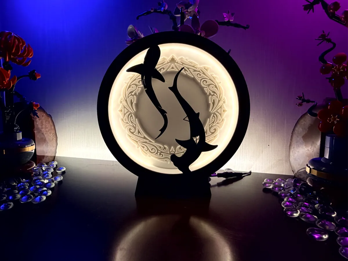 LED Ring Lamp | Sharks