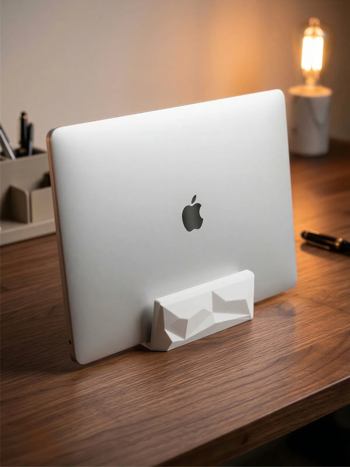 Modern Macbook Stand / Vertical Laptop Stand, photo 3 of 4 - Modern Macbook Stand / Vertical Laptop Stand Mobile & Device Accessories