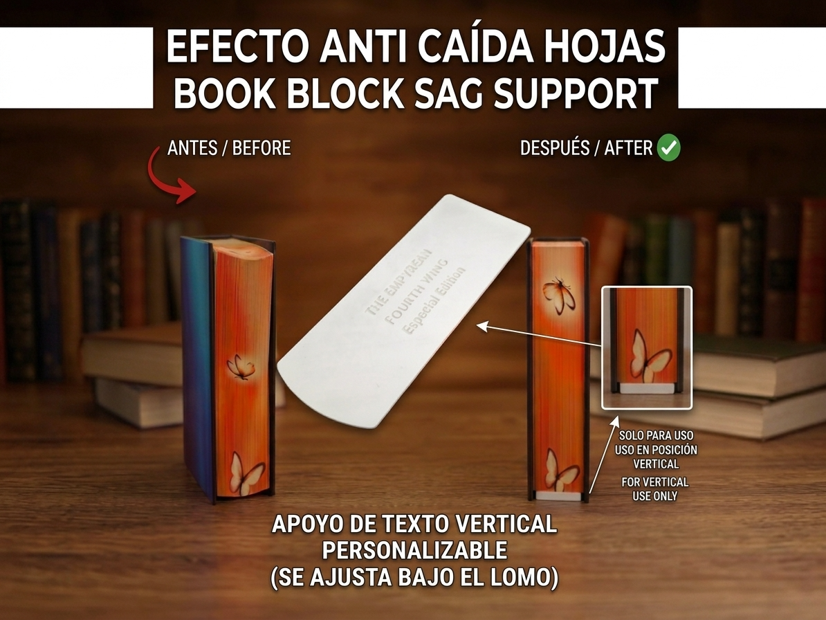 Parametric Book Page-Sag Support & Dust Guard - Decor, in stock in India