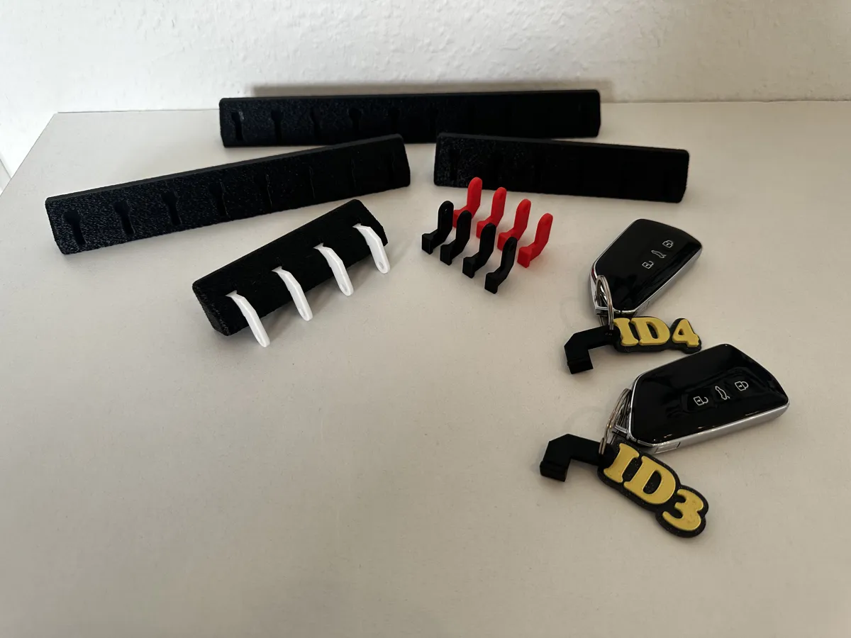 Modular Key Holder, 4, 6, 8 & 10 Keys, photo 2 of 4 - Modular Key Holder, 4, 6, 8 & 10 Keys Storage & Organisation