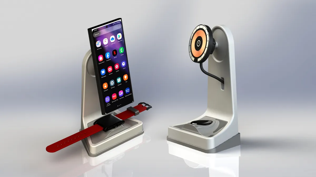 Magnetic Wireless Charging Stand - Electronics, in stock in India