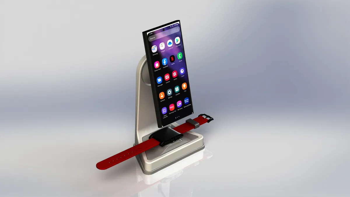 Magnetic Wireless Charging Stand, photo 2 of 4 - Magnetic Wireless Charging Stand Hobby & DIY