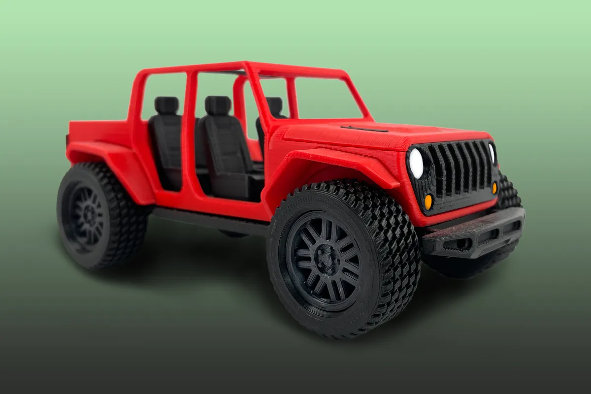 Open JEEP Gladiator style - fully
