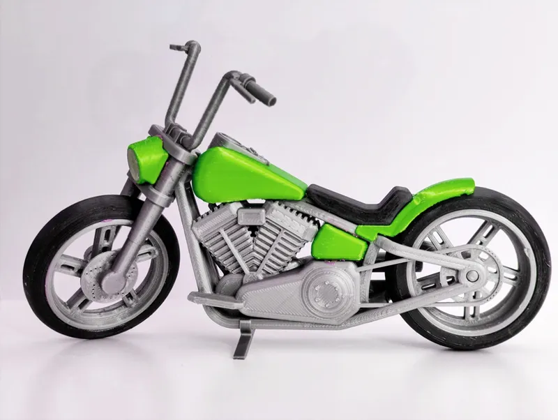 Custom Motorcycle - Scale 1/12 - Motorcycle Parts & Covers, in stock