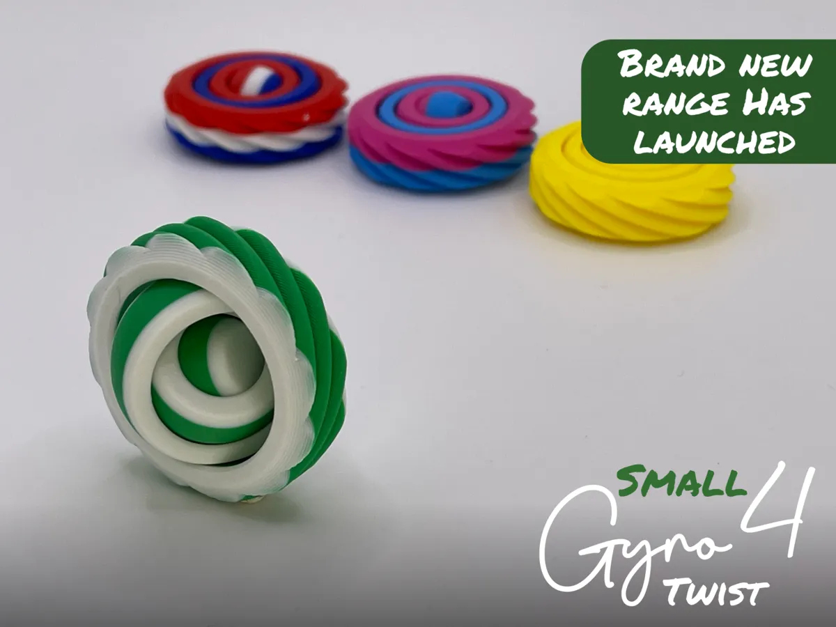Gyro4 Twist Fidget Spinner, photo 3 of 3 - Gyro4 Twist Fidget Spinner Fidget & Sensory Toys