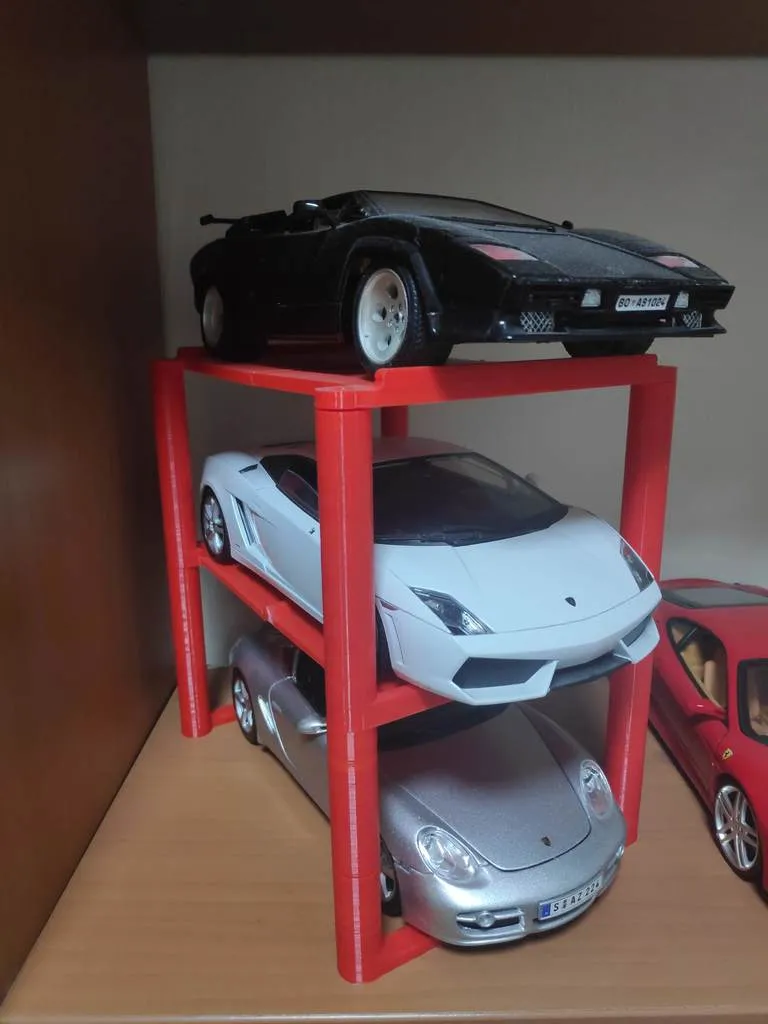 1/18 car model stackable rack, photo 2 of 4 - 1/18 car model stackable rack Hobby & DIY