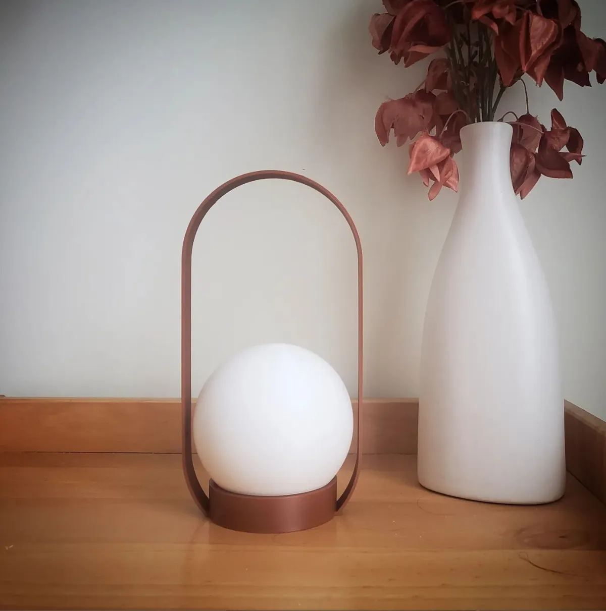 Modern Minimalistic Lamp (or Lantern), photo 2 of 3 - Modern Minimalistic Lamp (or Lantern) Home Decor Items