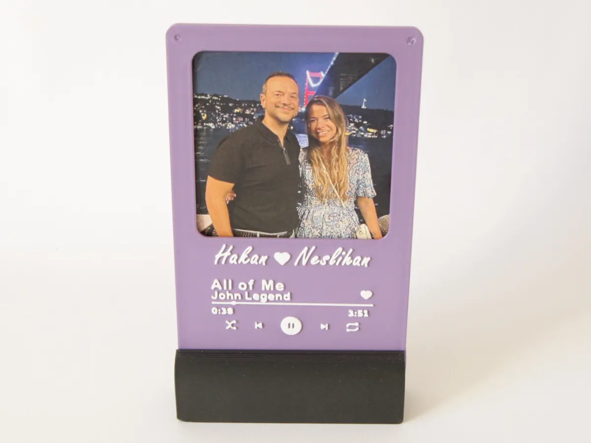 Personelized Spotify Photo Frame - Wedding & Love Frames, in stock in India