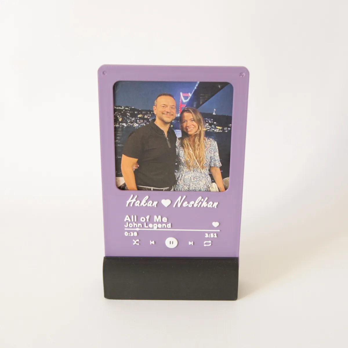 Personelized Spotify Photo Frame, photo 2 of 3 - Personelized Spotify Photo Frame Home Decor Items