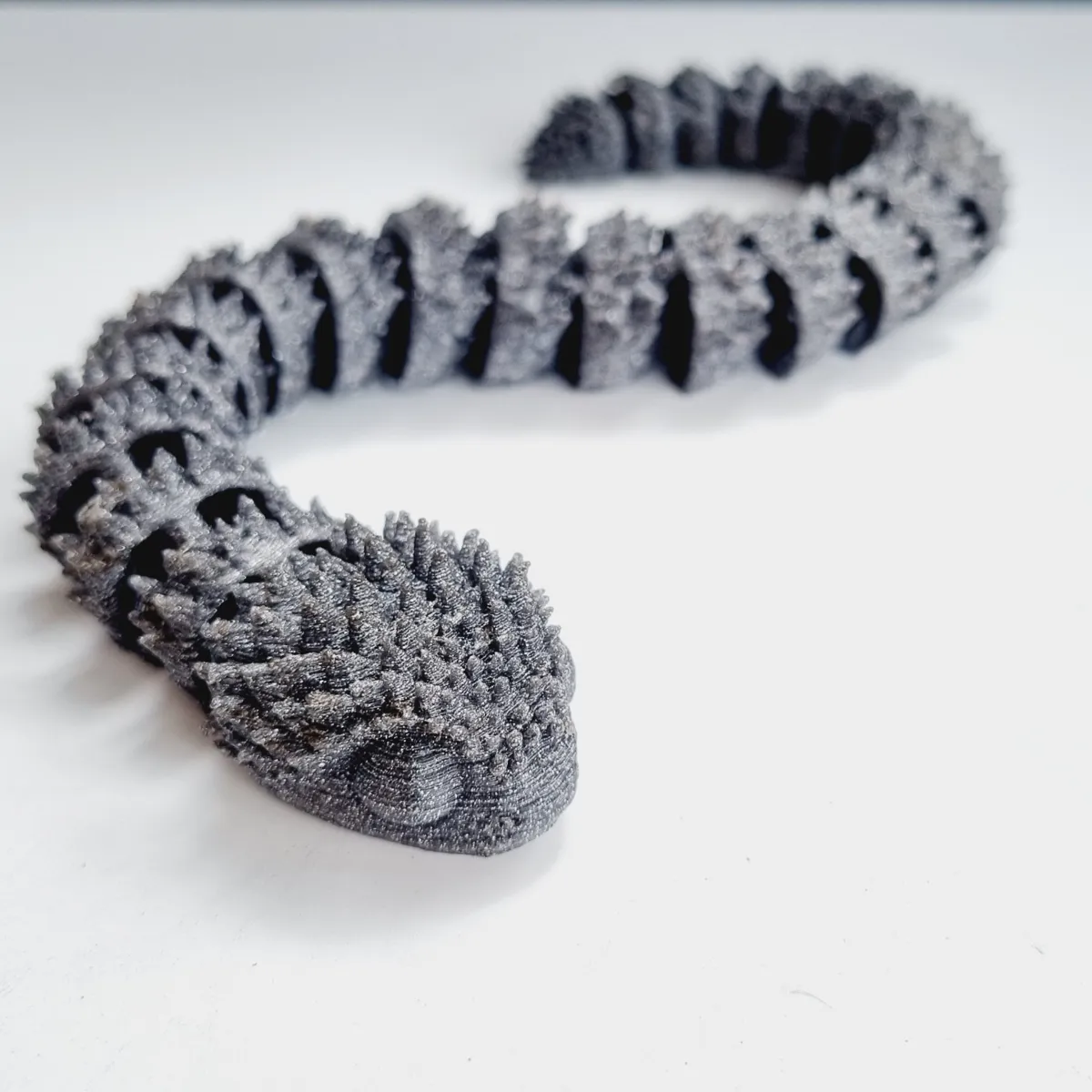 Flexible Articulated Dragon Snake Baby and Adult, photo 2 of 4 - Flexible Articulated Dragon Snake Baby and Adult Toys & Games