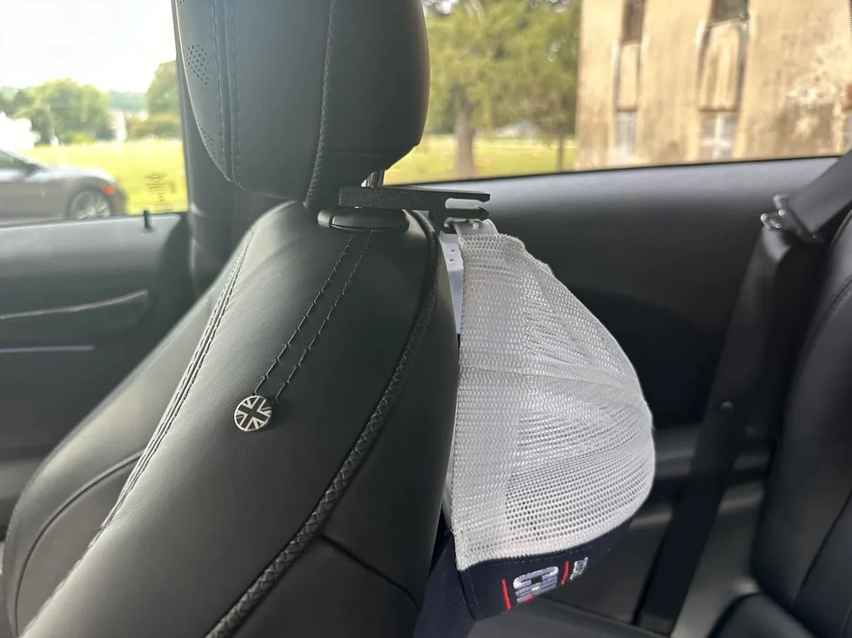 Headrest Dual Hat Holder- Fits 14mm headrest post - Vehicles, in stock in India