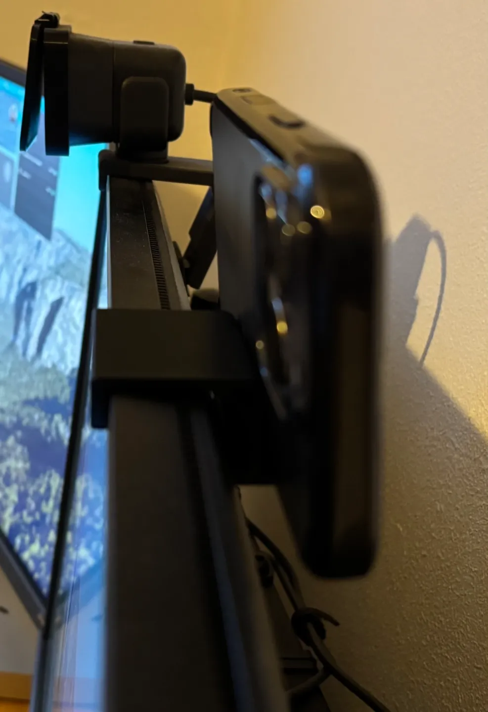 iPhone Webcam Mount for Large Monitors, photo 3 of 4 - iPhone Webcam Mount for Large Monitors Mobile & Device Accessories
