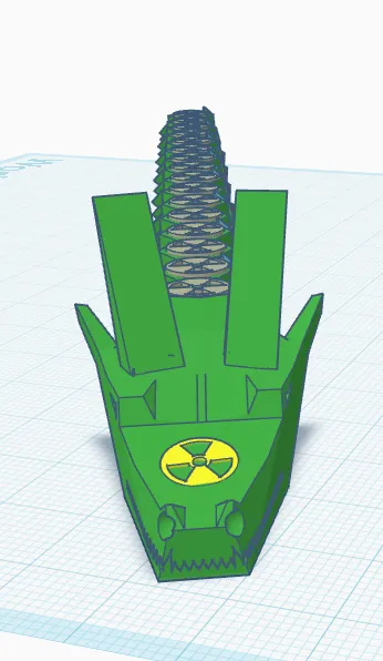 Articulated Radioactive Dragon, photo 4 of 4 - Articulated Radioactive Dragon Fidget & Sensory Toys