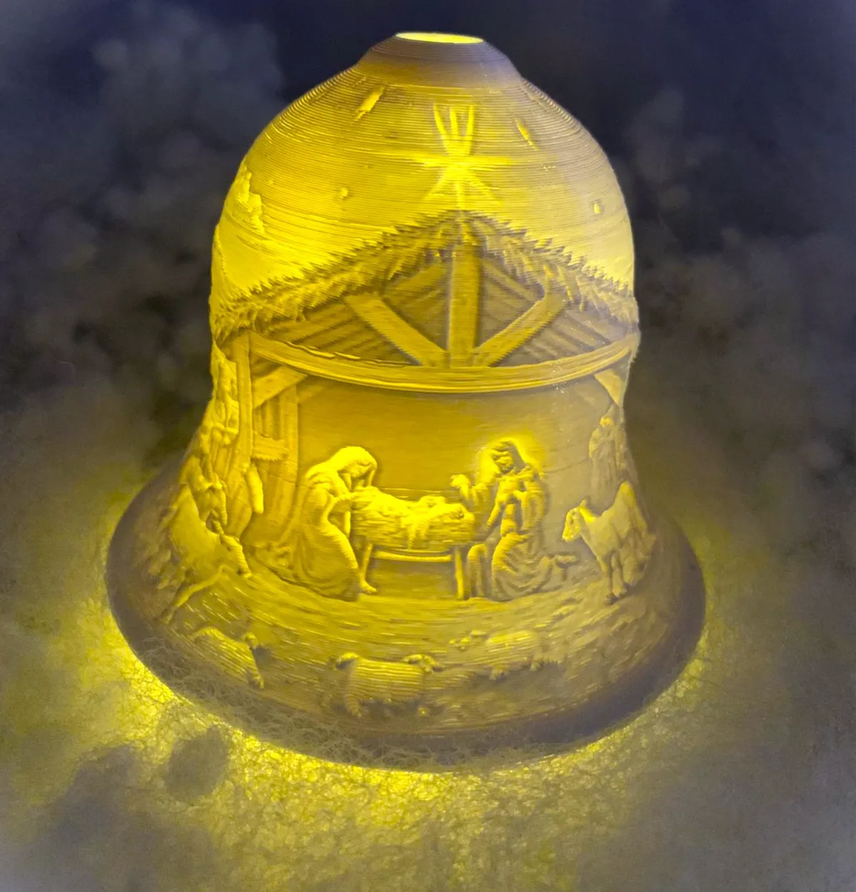 Christmas Bethlehem Lithophane