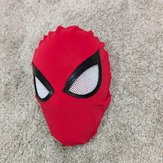 Spider-Man Faceshell, photo 4 of 4 - Spider-Man Faceshell Props & Cosplay