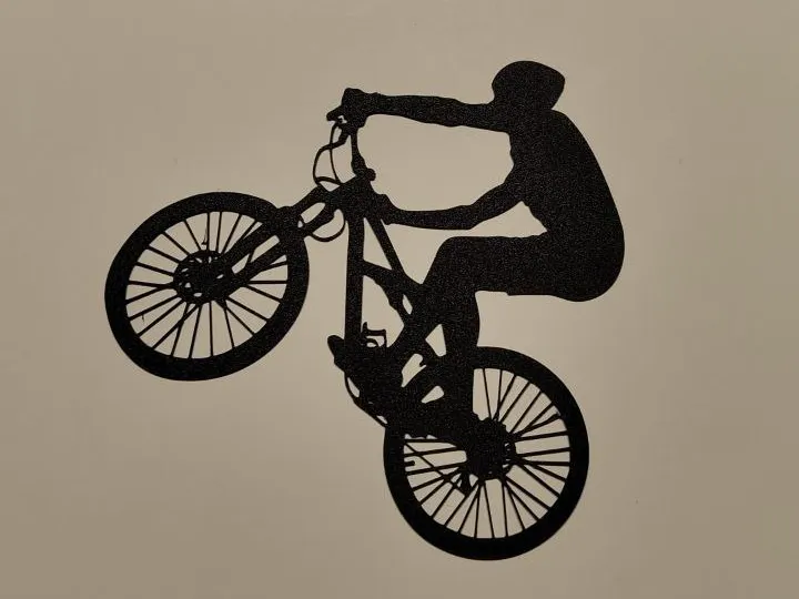 biker wall art