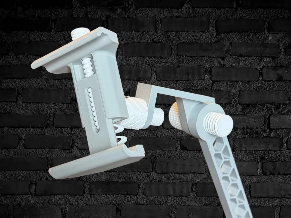 Universal Spring-Loaded Phone Cradle