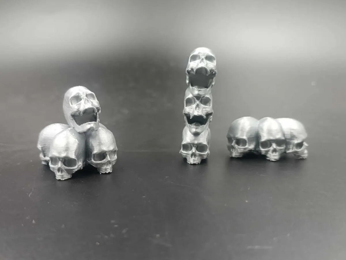 Miniatures Skulls Set - DnD scenery