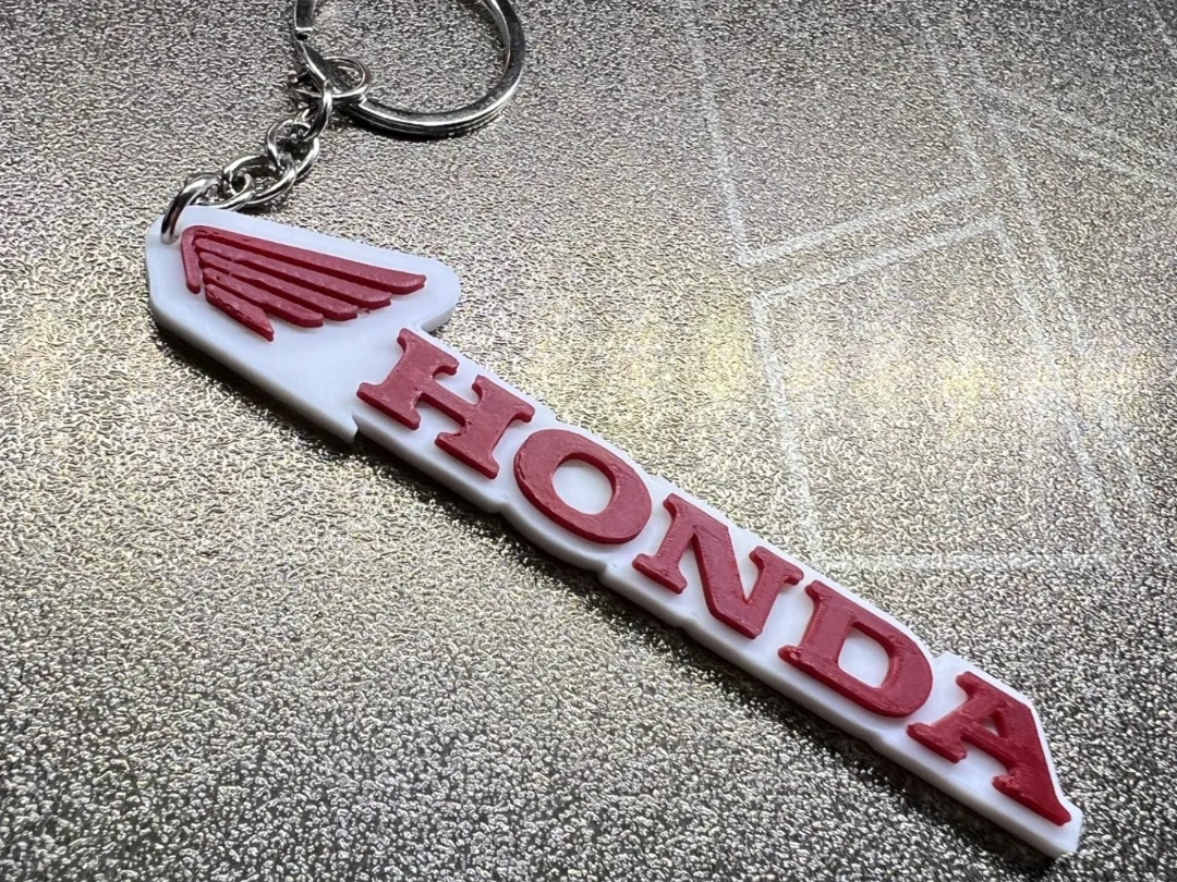 Honda Motorcycle Keychain
