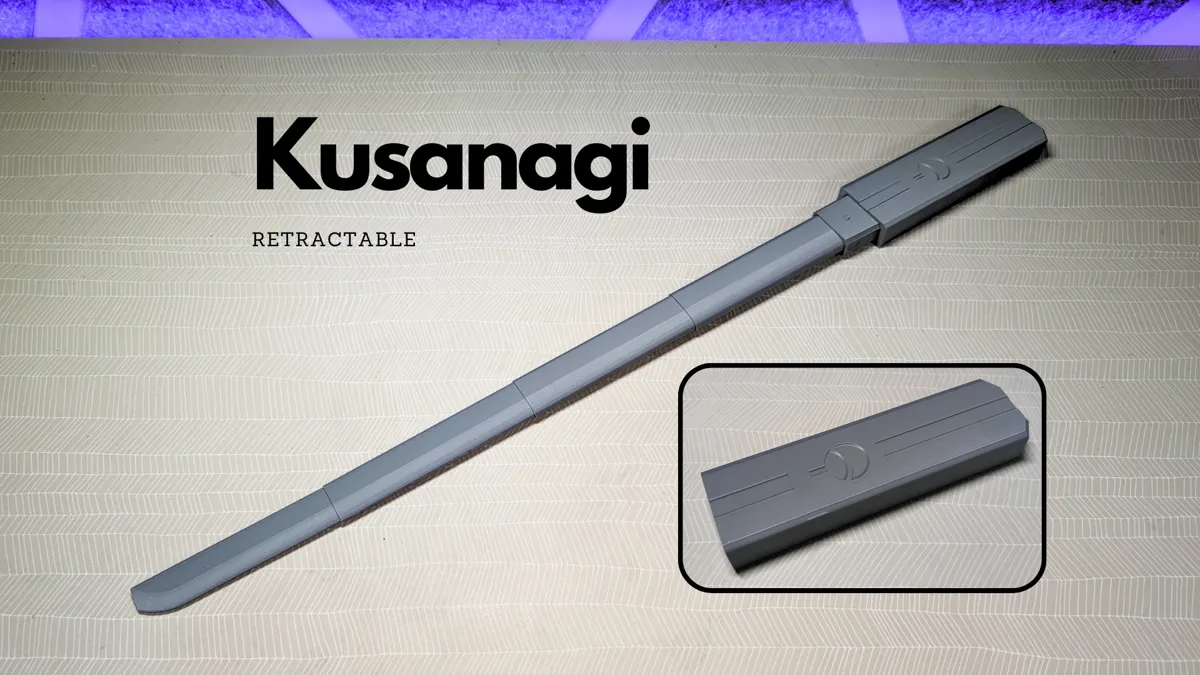 Retractable Kusanagi Sword
