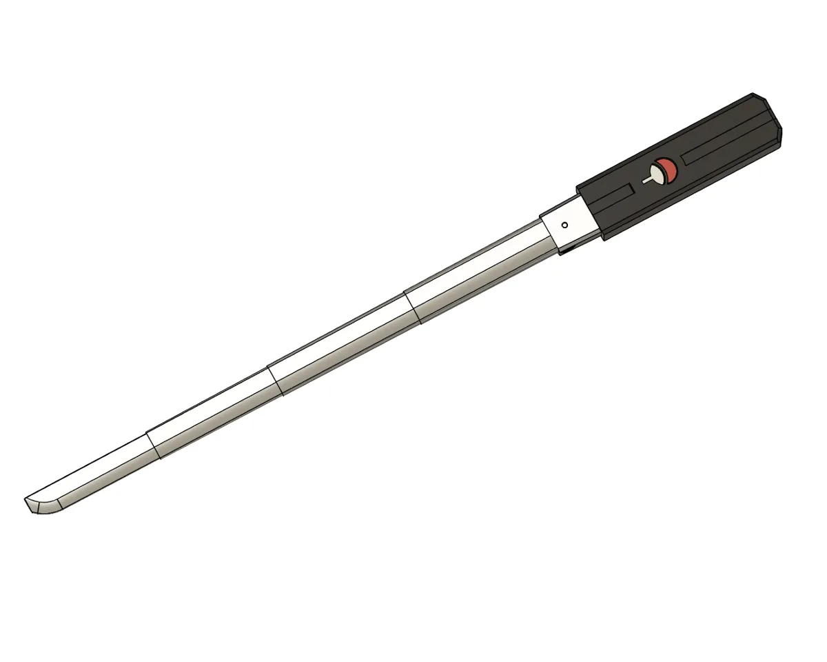 Retractable Kusanagi Sword, photo 3 of 3 - Retractable Kusanagi Sword Props & Cosplay