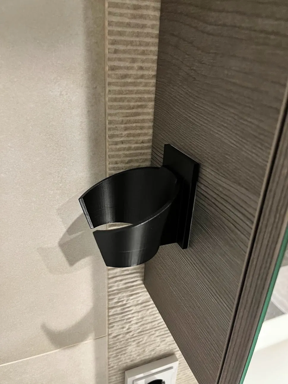Hair Dryer Holder, photo 3 of 4 - Hair Dryer Holder Bath & Personal Care