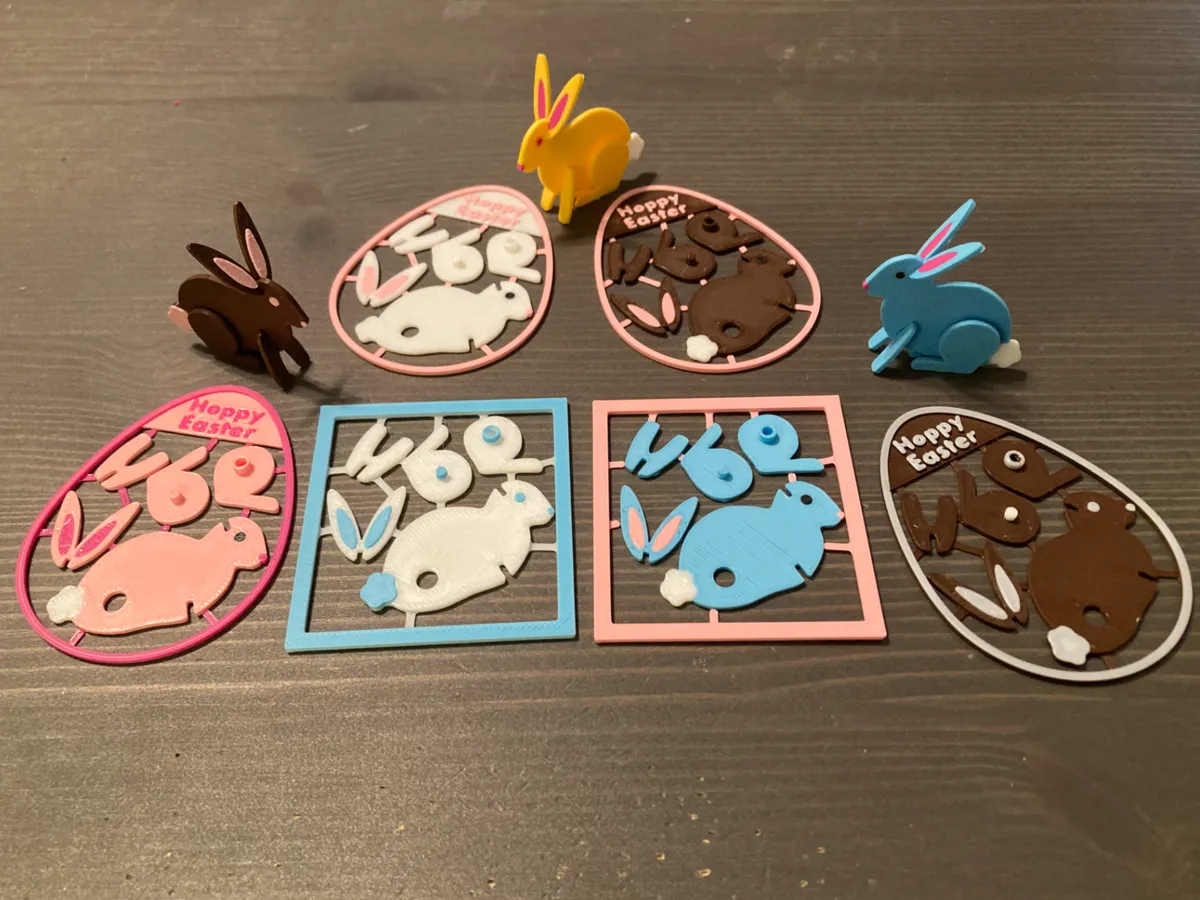 Bunny Hoppy Easter Kit Card