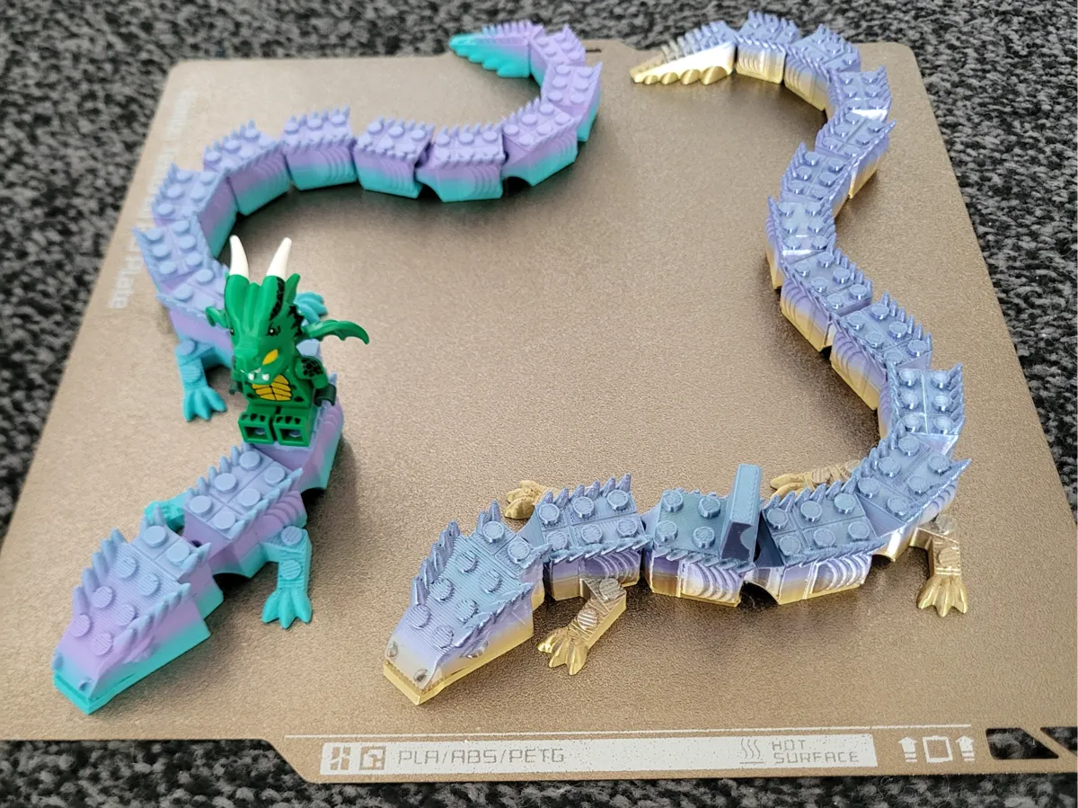 Dragon Rider for brick mini figure