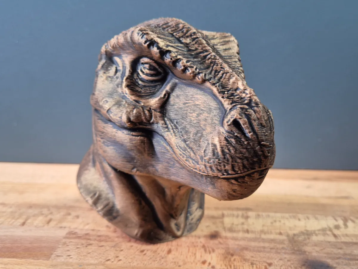 Tyranosaurus Rex T-Rex Dino Bust Model