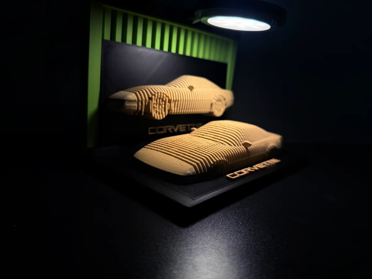 Chevy Corvette C4 - Layered Car model!