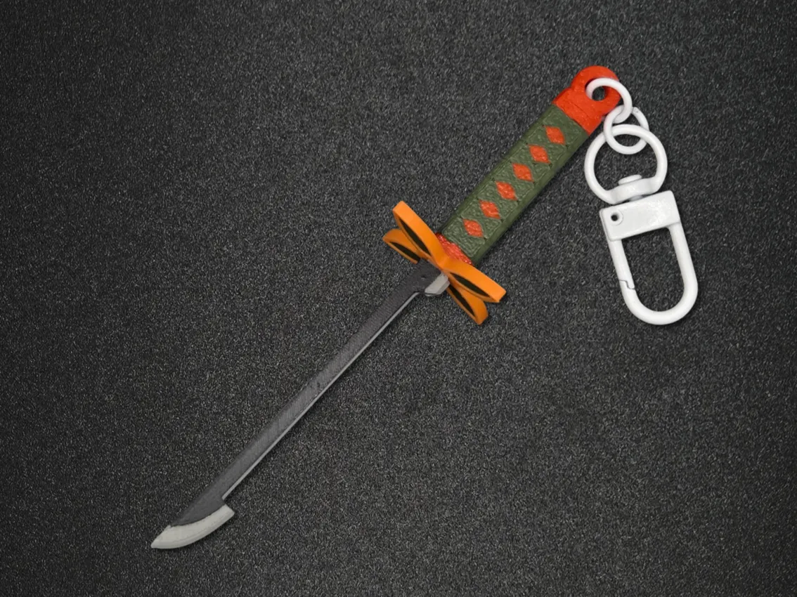 Demon Slayer Shinobu Kocho Blade Keyring