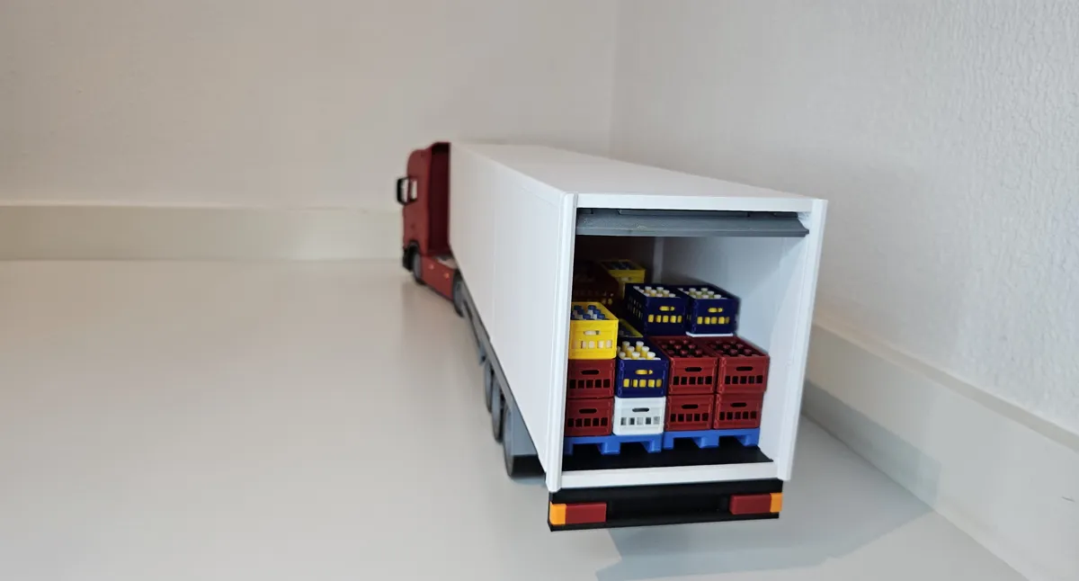 Box Trailer 1:24 Scale, photo 4 of 4 - Box Trailer 1:24 Scale Models, RC & Drones