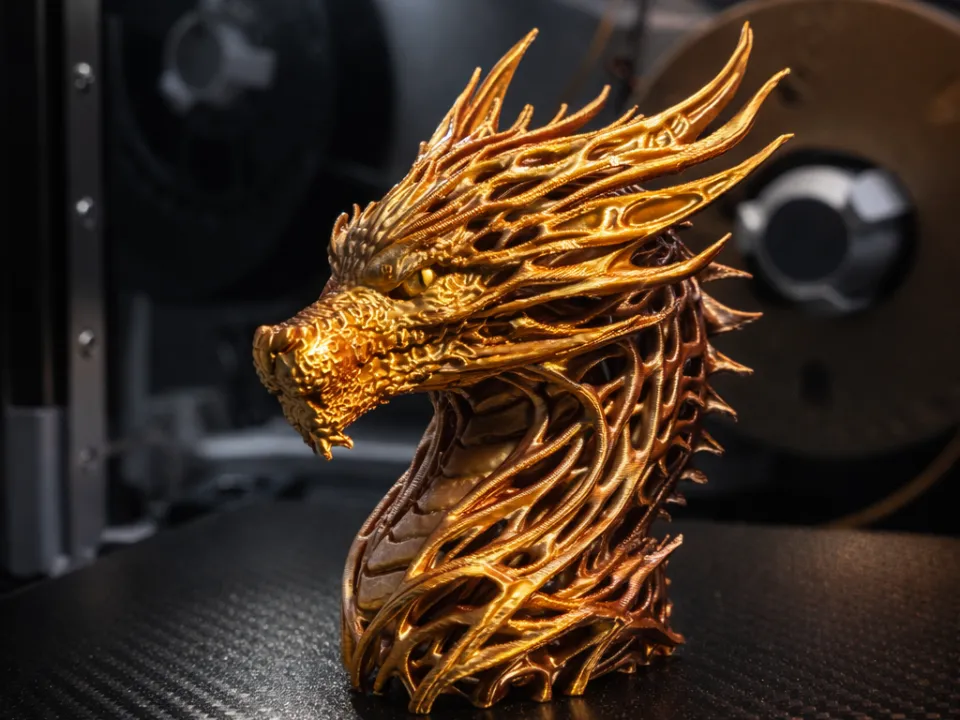 Inferno Wyrm, Organic Dragon Bust