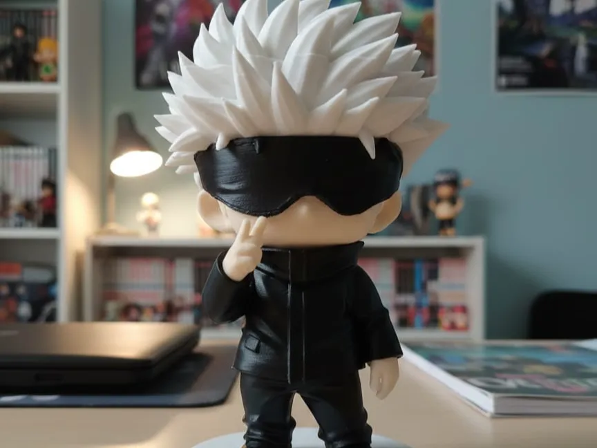 Chibi Gojo figure