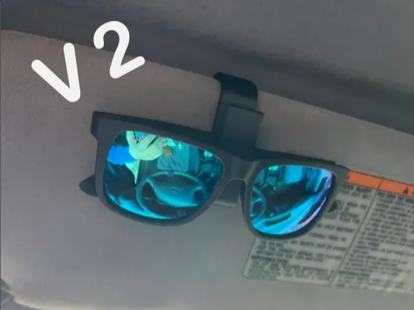 car sunglasses holder V2