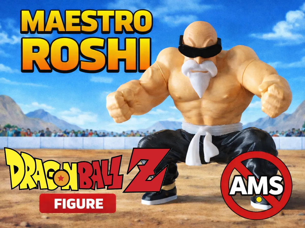 Master Roshi Figure Easy Assembly)