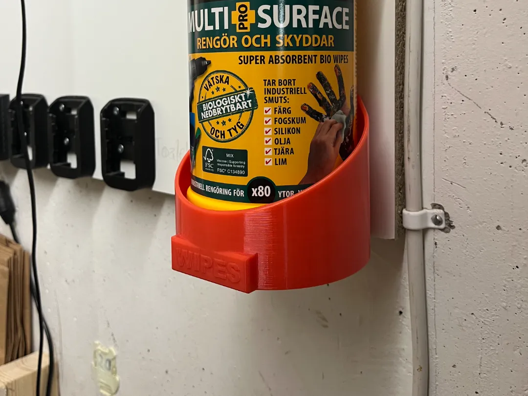 Big Wipes Wall Mounted Holder