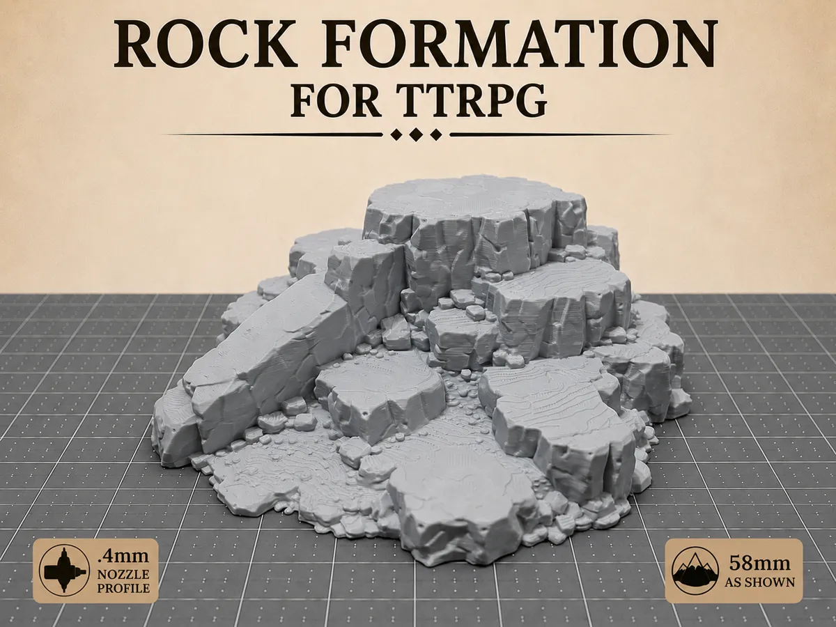 Rock Formation Two for TTRPG
