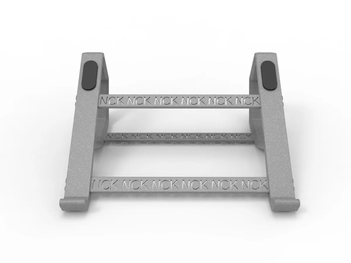 Laptop stand tilted at a 30-degree angle., photo 2 of 4 - Laptop stand tilted at a 30-degree angle. Household