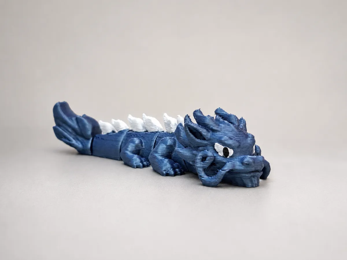 Articulated Chinese Dragon, photo 2 of 2 - Articulated Chinese Dragon Miniatures