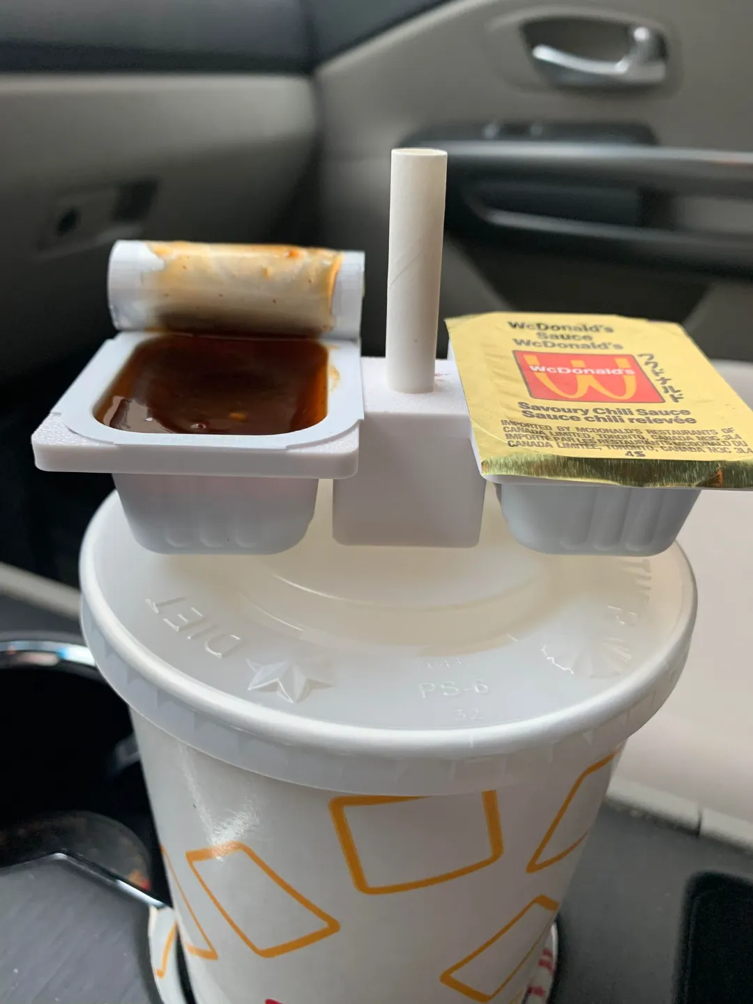 Fast Food On The Go Dipping Sauce Caddy - Storage Bins & Boxes, in stock