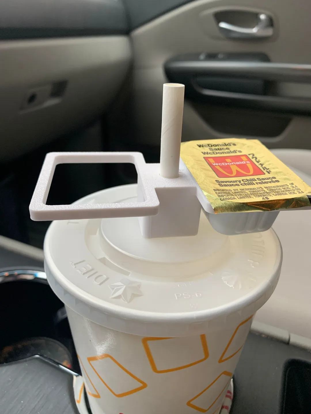 Fast Food On The Go Dipping Sauce Caddy, photo 2 of 3 - Fast Food On The Go Dipping Sauce Caddy Storage & Organisation