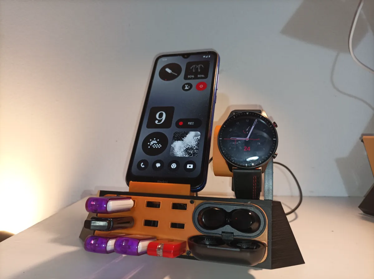 desk organizer cmf phone inspired, photo 4 of 4 - desk organizer cmf phone inspired Household