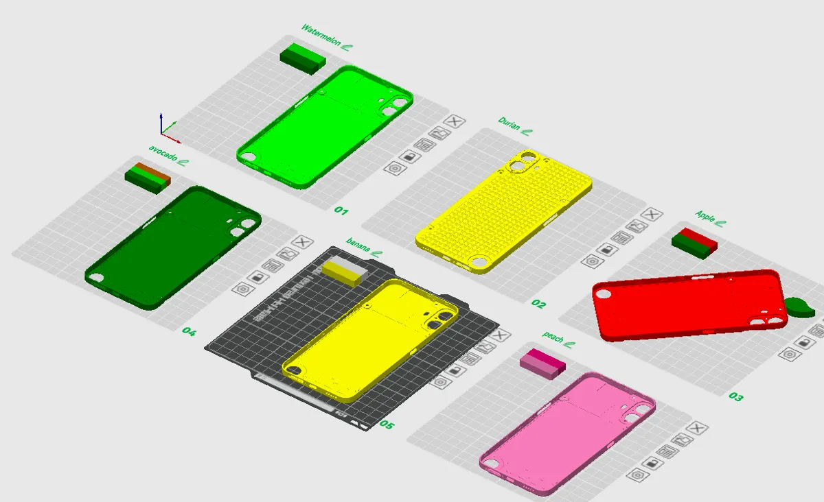CMF Phone 1 水果系列手机后壳 Fruit series phone back cover, photo 2 of 4 - CMF Phone 1 水果系列手机后壳 Fruit series phone back cover Hobby & DIY