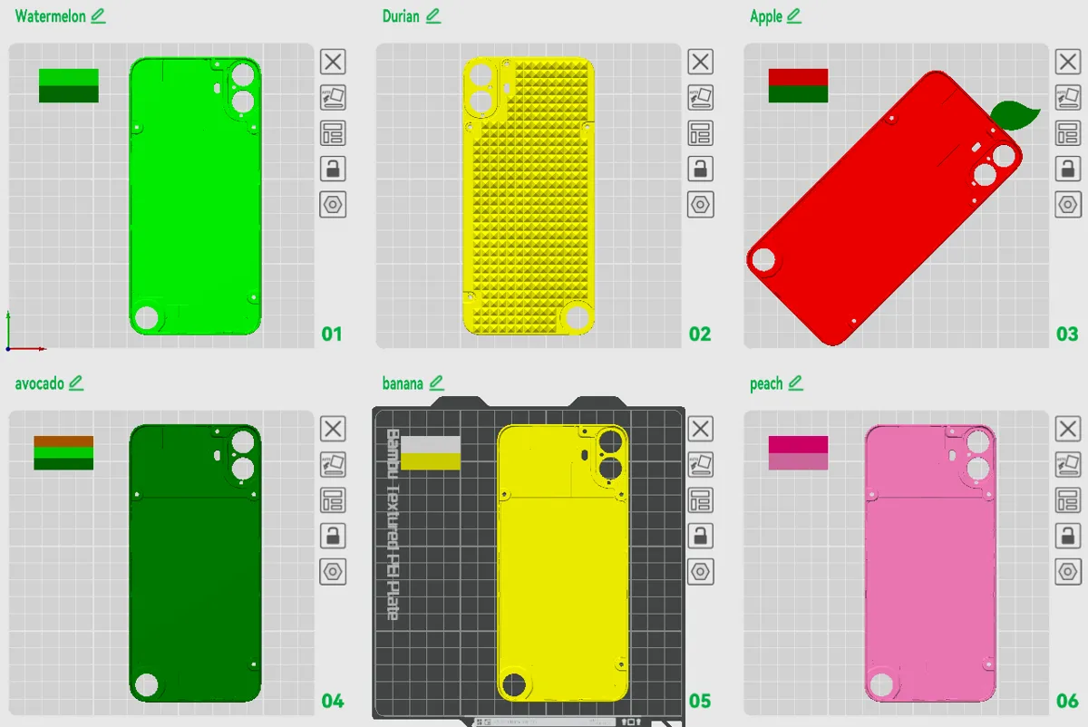 CMF Phone 1 水果系列手机后壳 Fruit series phone back cover, photo 3 of 4 - CMF Phone 1 水果系列手机后壳 Fruit series phone back cover Hobby & DIY