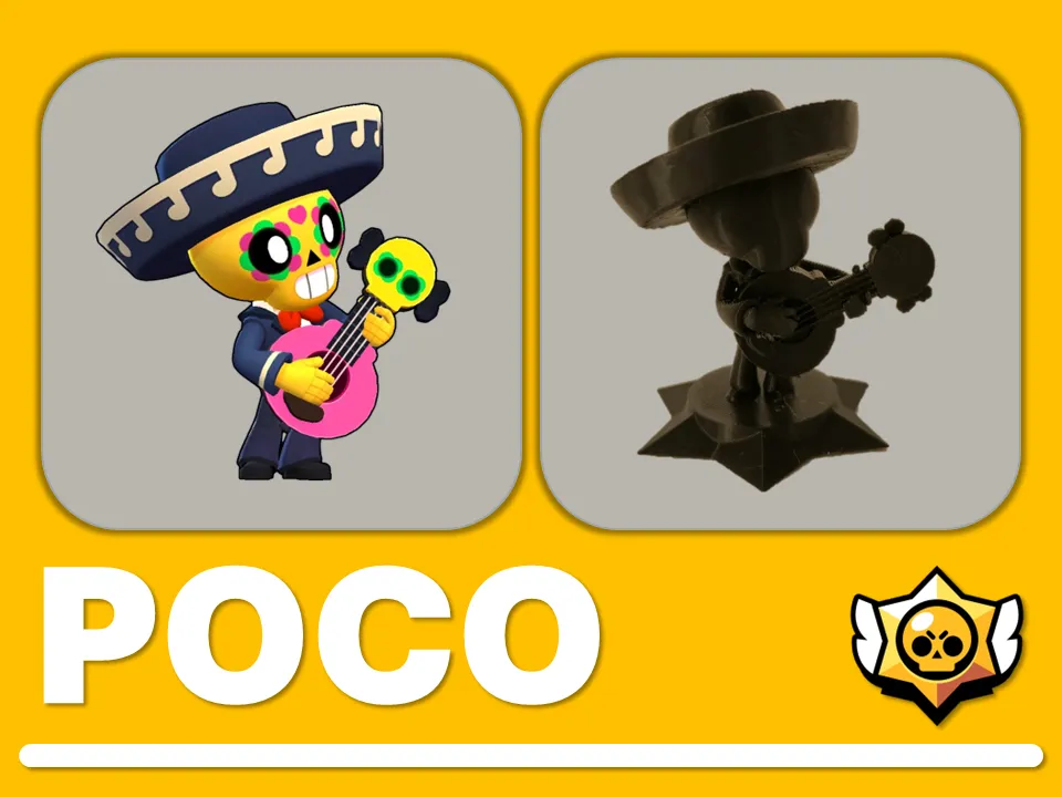 Poco Brawl Stars Figurine - Creatures, in stock in India