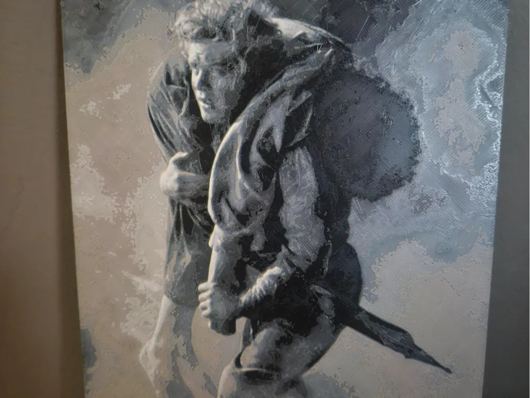 Frodo being carried - Photo Art & Lithophanes, in stock in India