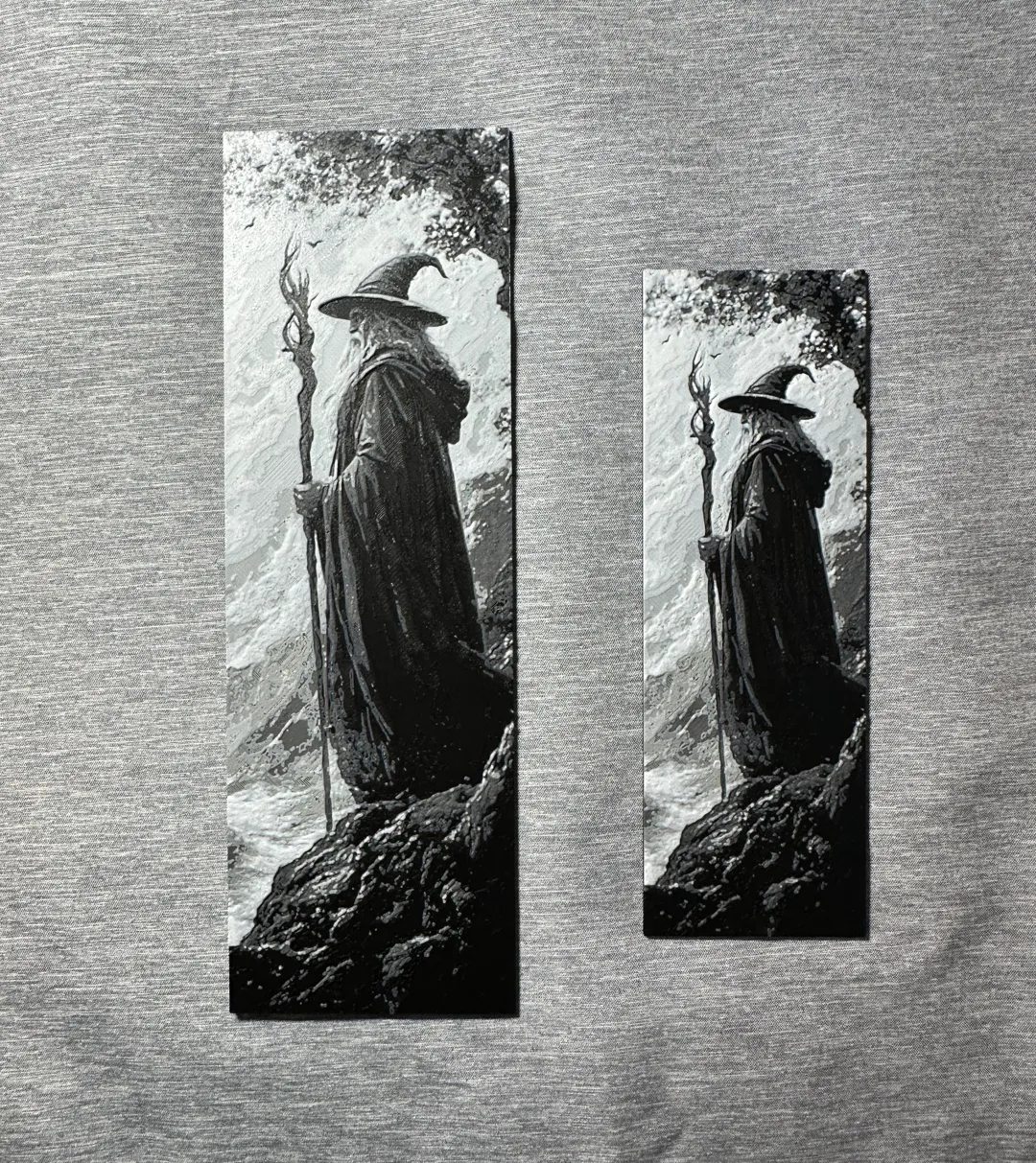 Gandalf Hueforge Bookmark - 2 sizes - Photo Art & Lithophanes, in stock in India