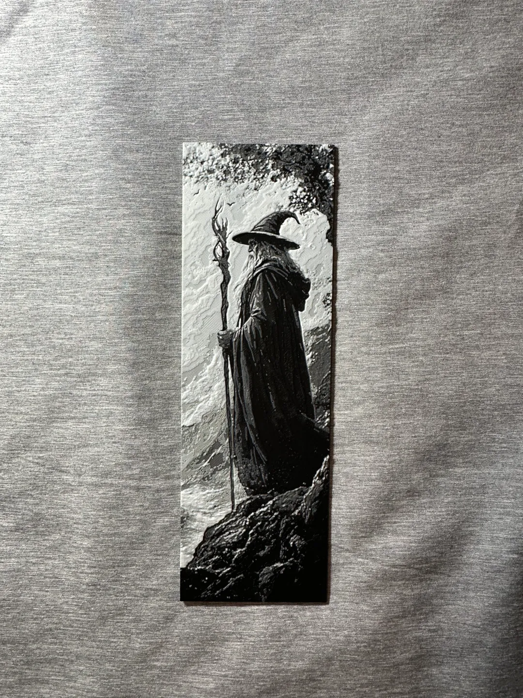 Gandalf Hueforge Bookmark - 2 sizes, photo 2 of 4 - Gandalf Hueforge Bookmark - 2 sizes Generative Art