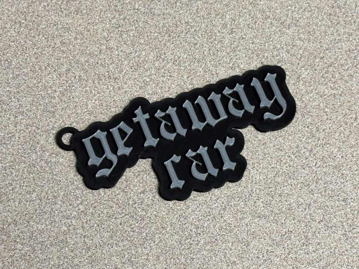 Getaway Car Keychain - Signs & Logos, in stock in India